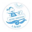 Baby an bord dreieck warning aufkleber sticker kleber