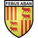 Febus Aban sticker blason écusson autocollant adhésif 3