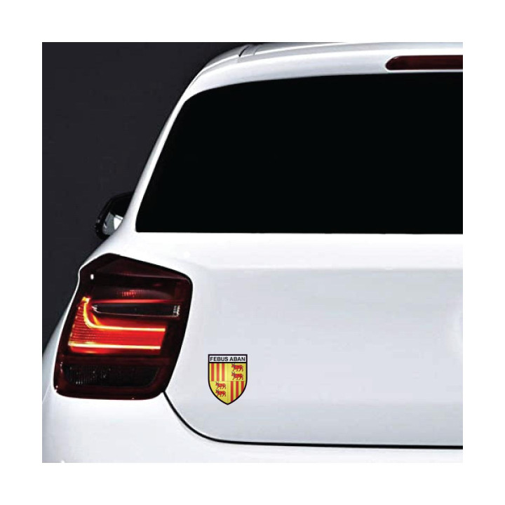 Febus Aban sticker blason écusson autocollant adhésif 3