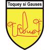 Febus Toquey Si Gauses blason écusson autocollant adhésif 6449