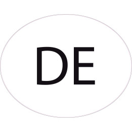 logotipo de groland etiqueta engomada de la etiqueta engomada adhesiva GRD