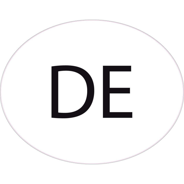 logotipo de groland etiqueta engomada de la etiqueta engomada adhesiva GRD