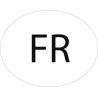 France FR vignette pays autocollant EU Europe ovale code pays voiture auto sticker logo78