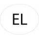 logotipo de groland etiqueta engomada de la etiqueta engomada adhesiva GRD