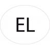 logotipo de groland etiqueta engomada de la etiqueta engomada adhesiva GRD