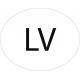 Lettonie Latvia Latvijas LV vignette pays autocollant EU Europe ovale code pays voiture auto sticker logo83
