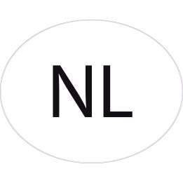 logotipo de groland etiqueta engomada de la etiqueta engomada adhesiva GRD