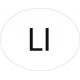 Liechtenstein LI vignette pays autocollant AELE ovale code pays voiture auto sticker logo67