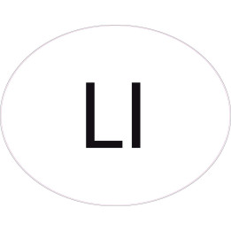 logotipo de groland etiqueta engomada de la etiqueta engomada adhesiva GRD