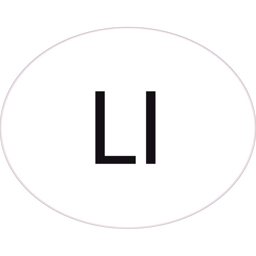 logotipo de groland etiqueta engomada de la etiqueta engomada adhesiva GRD