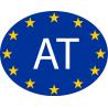 logotipo de groland etiqueta engomada de la etiqueta engomada adhesiva GRD