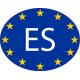 logotipo de groland etiqueta engomada de la etiqueta engomada adhesiva GRD