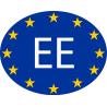 logotipo de groland etiqueta engomada de la etiqueta engomada adhesiva GRD