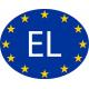 logo groland adesivo adesivo adesivo GRD