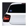Irlande Ireland Éire IE vignette pays autocollant drapeau EU Europe ovale code pays voiture auto sticker logo7