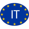 logotipo de groland etiqueta engomada de la etiqueta engomada adhesiva GRD
