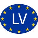logotipo de groland etiqueta engomada de la etiqueta engomada adhesiva GRD