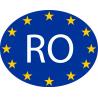 logotipo de groland etiqueta engomada de la etiqueta engomada adhesiva GRD