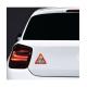 Bébé à bord Groot Bretagne drapeau breton triskèle auto voiture autocollant adhésif sticker logo236