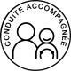 Conduite accompagnée auto voiture autocollant adhésif sticker logo65