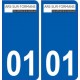 01 Ars-sur-Formans logo ville autocollant plaque sticker