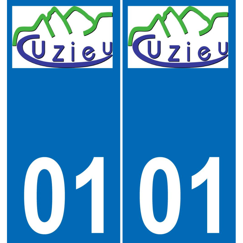01 Cuzieu stemma adesivo piastra adesivi città