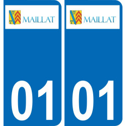 01 Maillat stemma adesivo piastra adesivi città