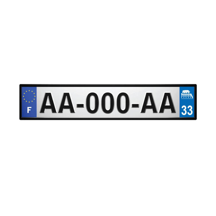 66 Cerdanya sticker aufkleber platte