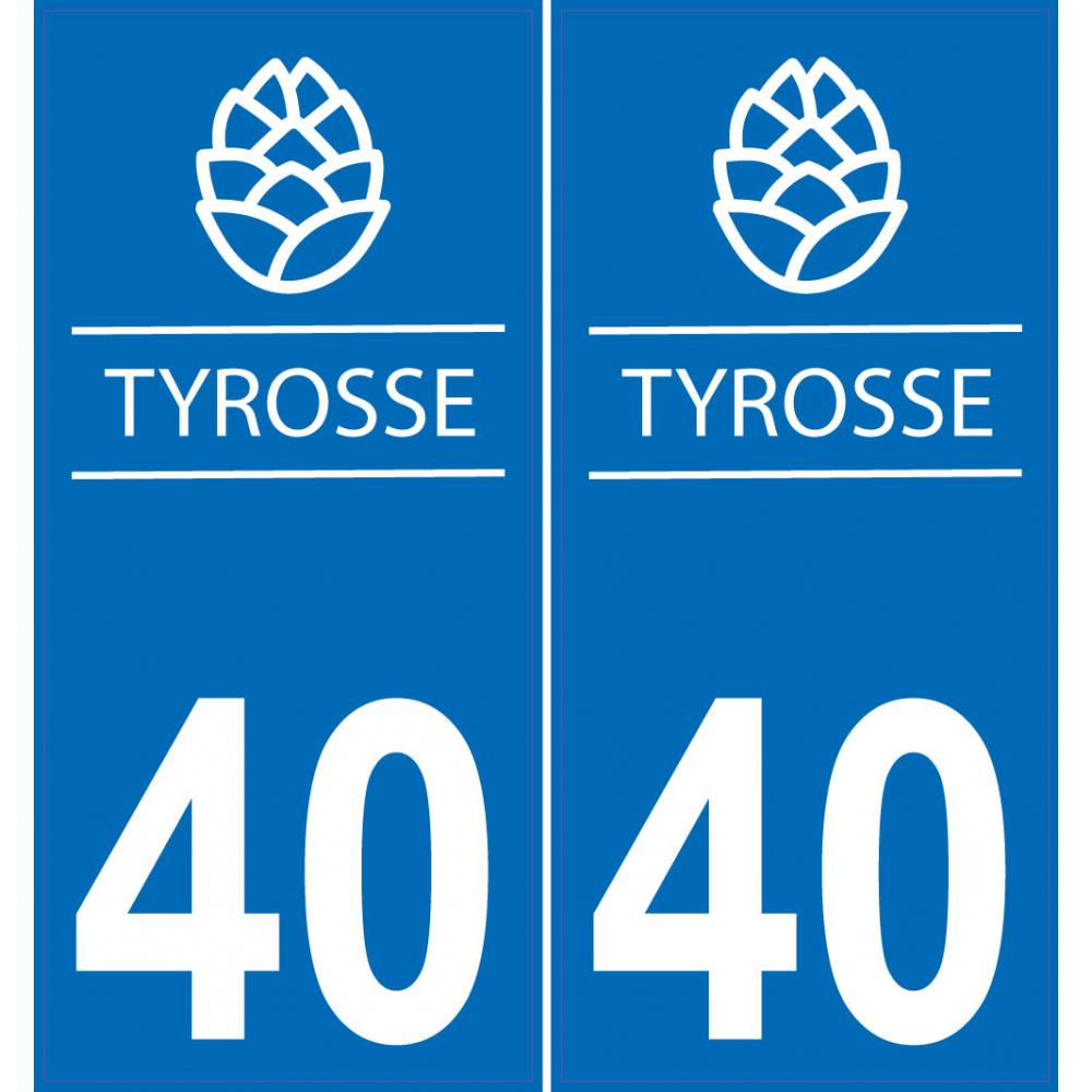 66 Cerdanya sticker adesivo piastra