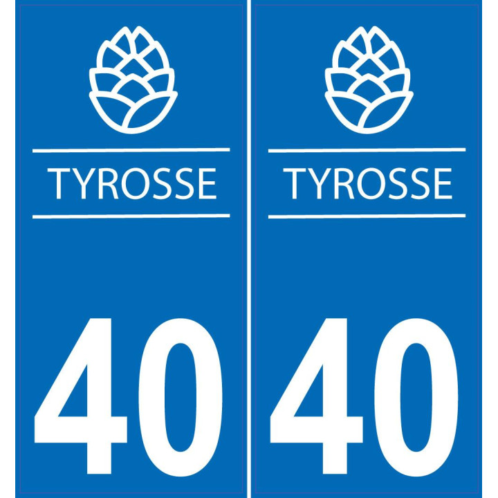 66 Cerdanya sticker aufkleber platte