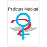 Caduceus pflegeassistentin sticker aufkleber