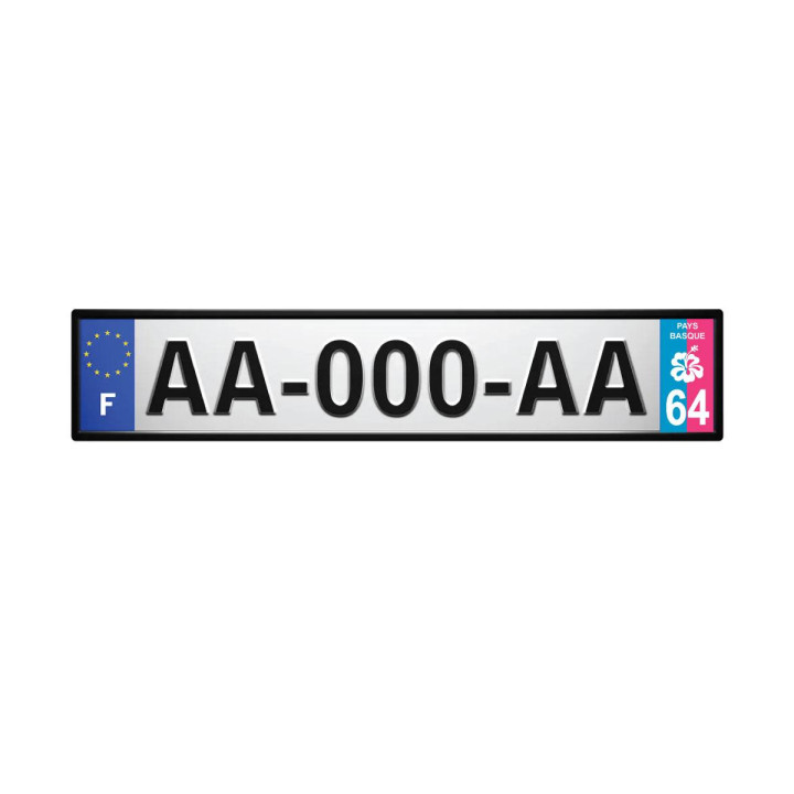 66 Cerdanya sticker sticker plate