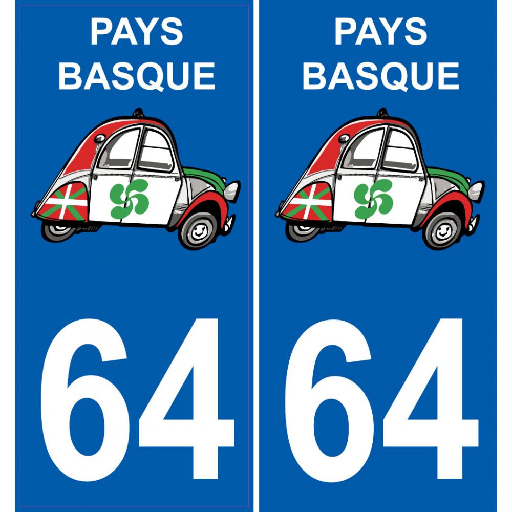 66 Cerdanya sticker sticker plate