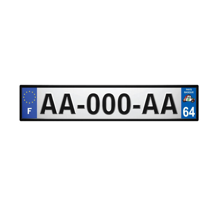 66 Cerdanya sticker aufkleber platte