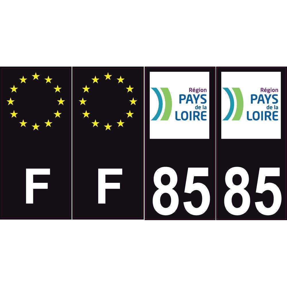 64 Pau logo adesivo piastra di registrazione city