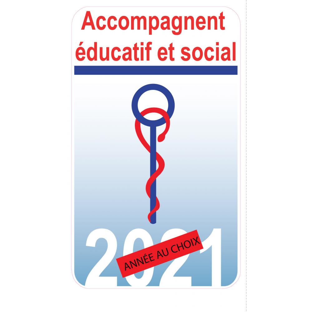 Caduceus health Care Aide sticker sticker