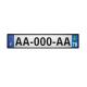 Fleur de lys département au choix symbole royauté roi reine sticker autocollant plaque immatriculation auto logo321