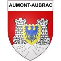 Adesivi stemma Aumont-Aubrac adesivo