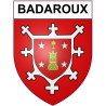 Badaroux Sticker wappen, gelsenkirchen, augsburg, klebender aufkleber