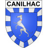 Stickers coat of arms Canilhac adhesive sticker
