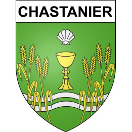 Chastanier Sticker wappen, gelsenkirchen, augsburg, klebender aufkleber