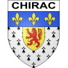 Chirac Sticker wappen, gelsenkirchen, augsburg, klebender aufkleber