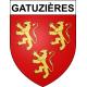 Stickers coat of arms Gatuzières adhesive sticker