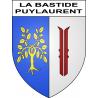 Stickers coat of arms La Bastide-Puylaurent adhesive sticker