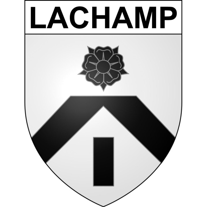 Stickers coat of arms Lachamp adhesive sticker
