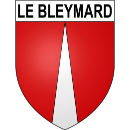 Le Bleymard Sticker wappen, gelsenkirchen, augsburg, klebender aufkleber