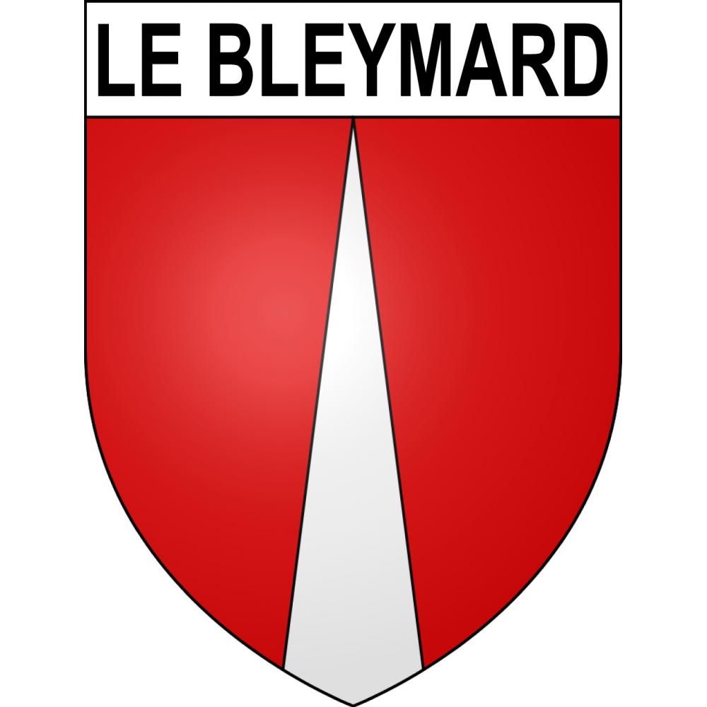 Le Bleymard 48 ville sticker blason écusson autocollant adhésif