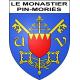 Le Monastier-Pin-Moriès 48 ville sticker blason écusson autocollant adhésif
