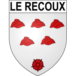 Le Recoux Sticker wappen, gelsenkirchen, augsburg, klebender aufkleber