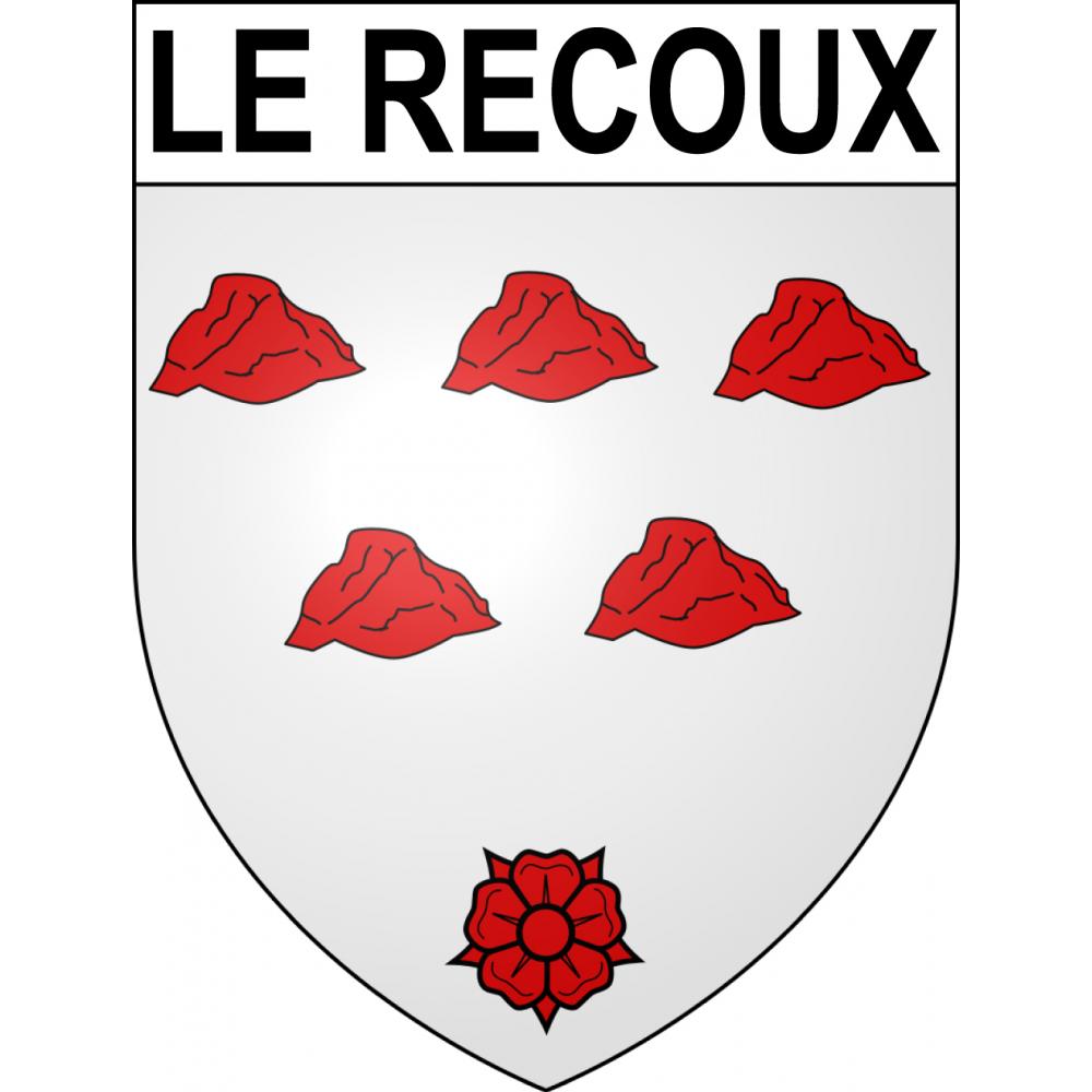 Adesivi stemma Le Recoux adesivo